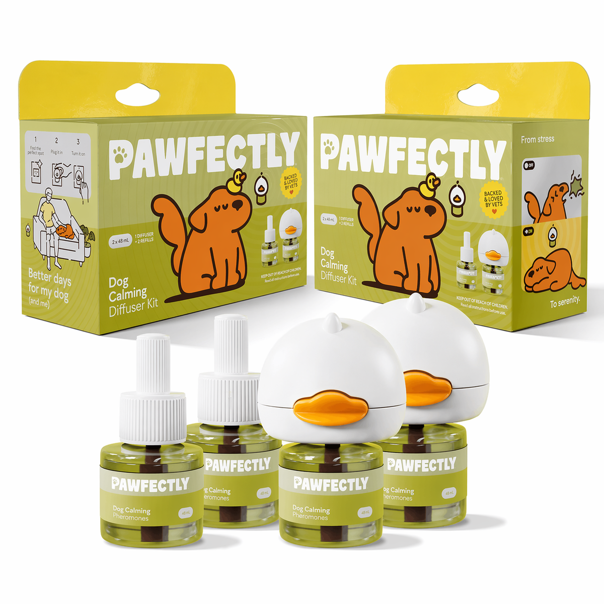 Pawfectly Care Calming Diffuser Kit for Dogs